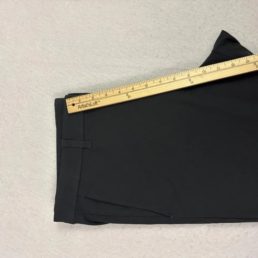Lululemon Commission Pants Mens 36 Black Warpstreme Stretch Chino Performance